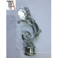 Aluminium with Crystal Curtain Cap